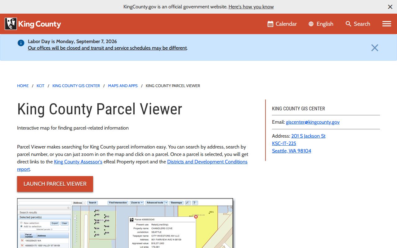 Kent residents directory parcel records