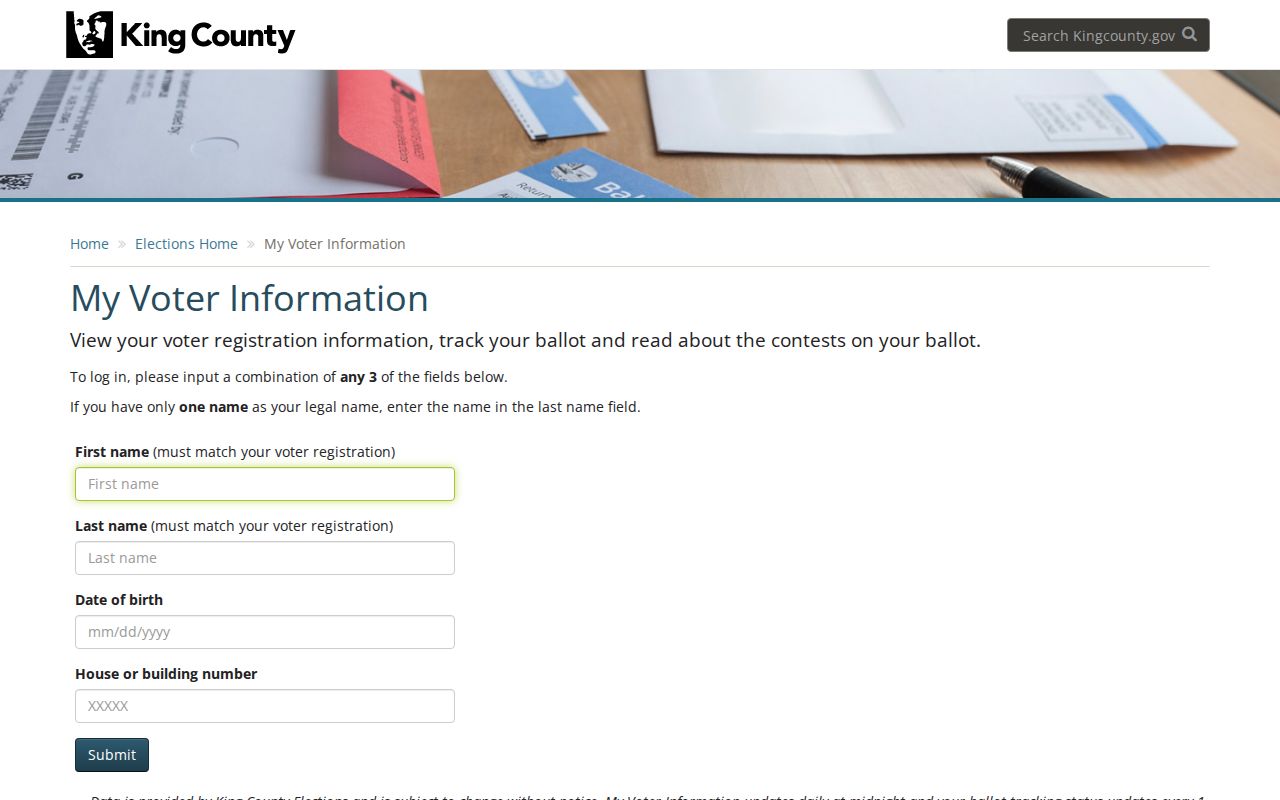 Kent residents directory voter lookup form